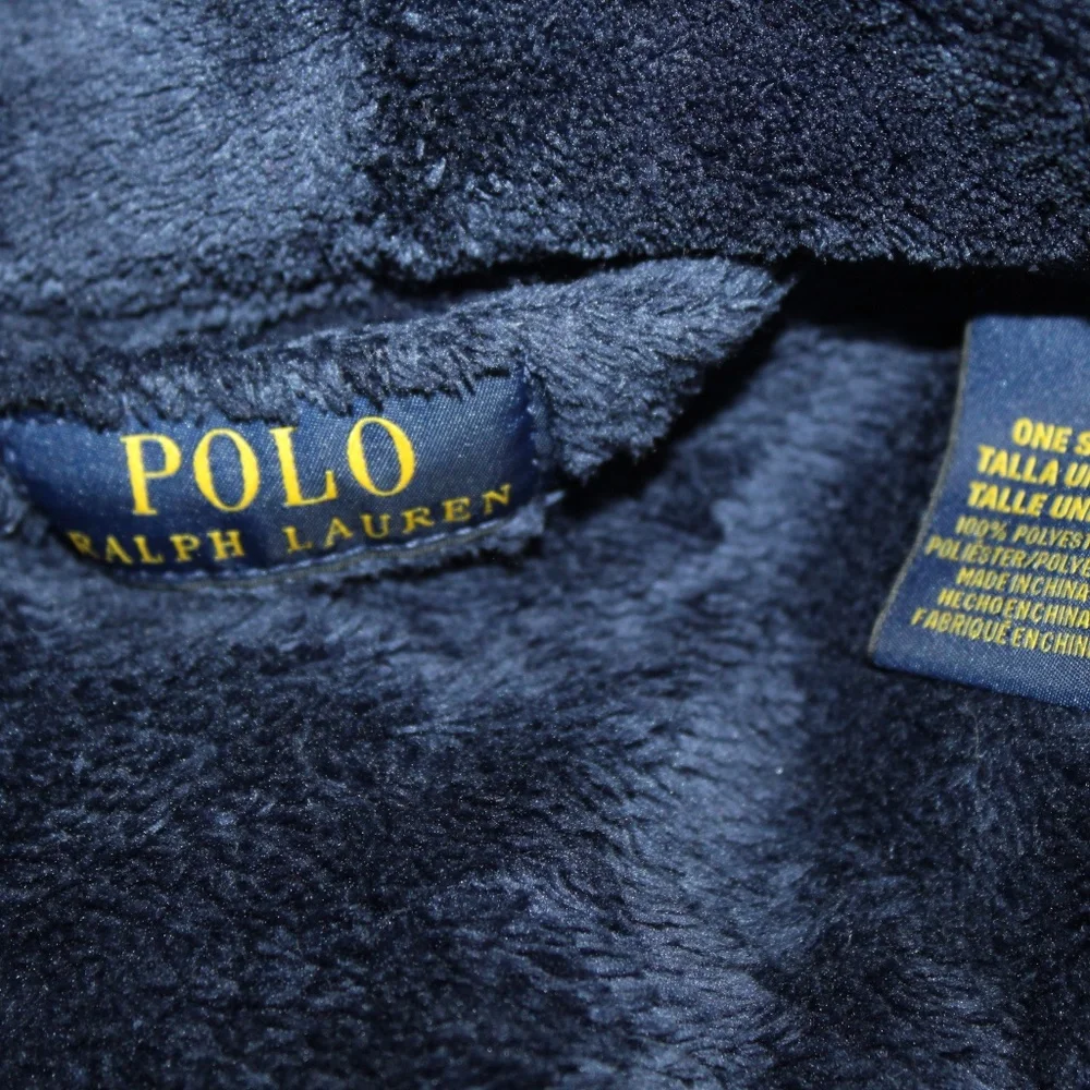 Polo Ralph Lauren Velour Robe. Sz One Size - Picture 7 of 7